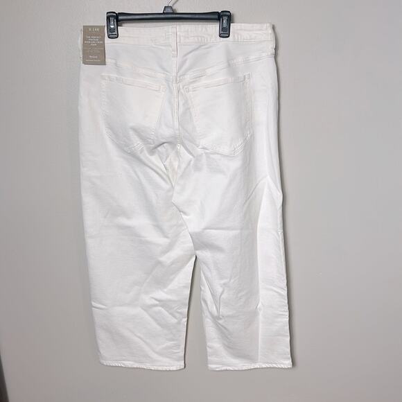 NWT Madewell The Plus Perfect Vintage Wide-Leg Crop Jean - Picture 8 of 12